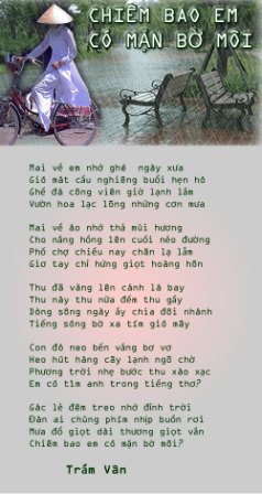 chiêm bao em có mặn bờ môi