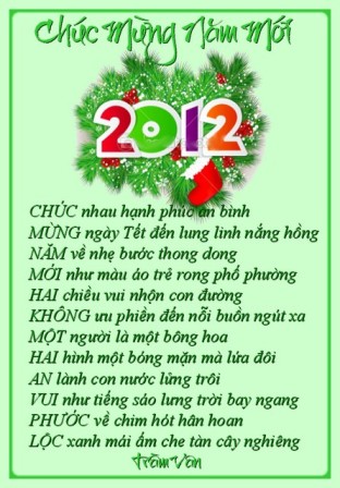 Chúc mừng năm mới