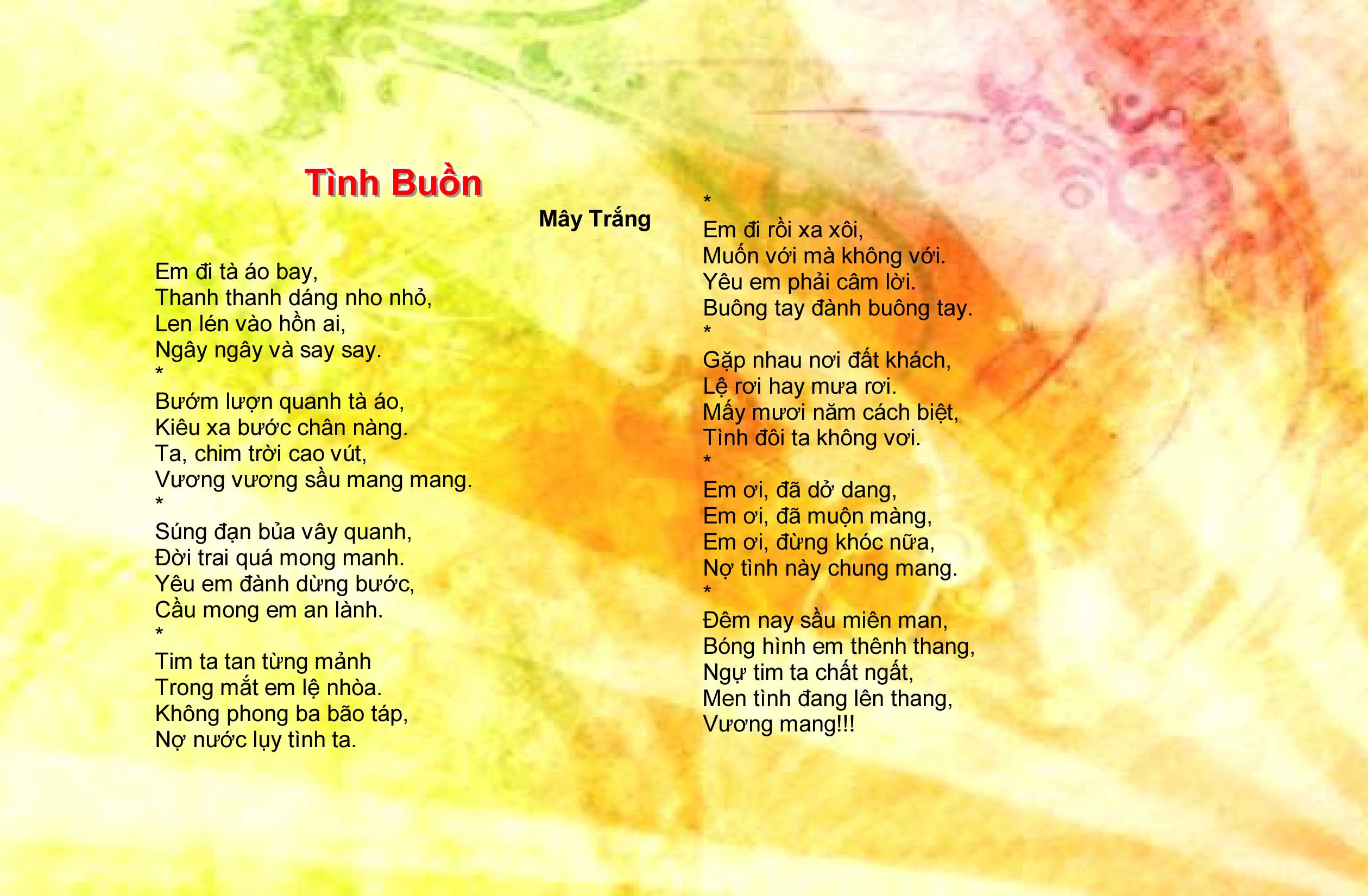 Tình buồn